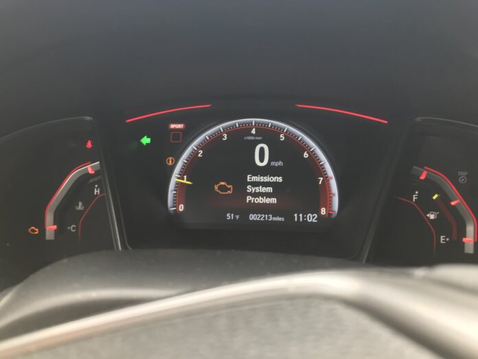 Verificați sistemul de emisii Honda Civic Verificați sistemul de emisii Honda Civic